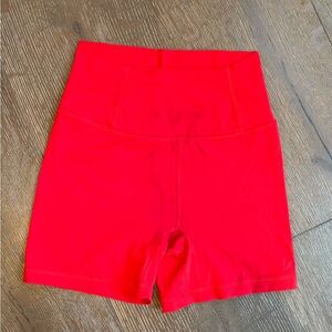 FP Movement by Free People Red Bike Shorts